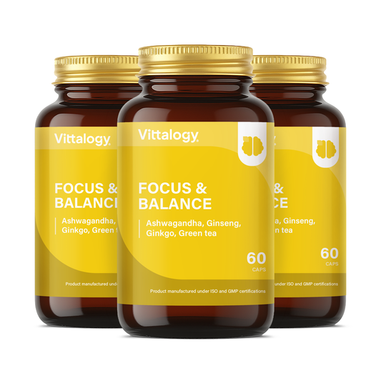 Focus & Balance - 180 Caps (Confezione da 3)