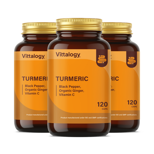 Turmeric - 360 Caps (Confezione da 3)
