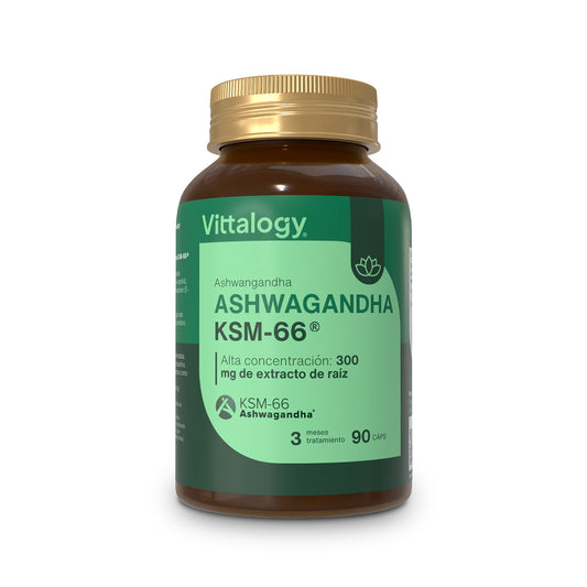 KSM-66 Ashwagandha - 270 Cápsulas (Pack de 3)