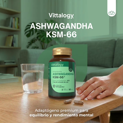 KSM-66 Ashwagandha - 90 cápsulas