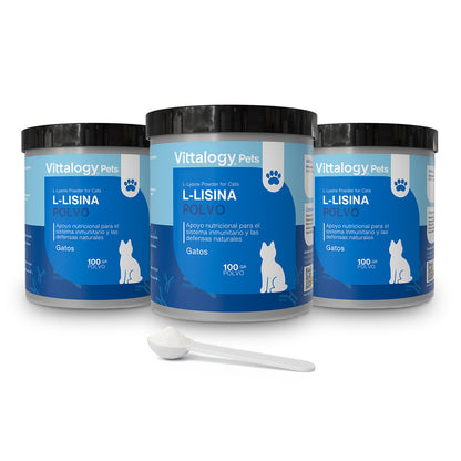 L-Lisina Polvere - 100g (Confezione da 3)